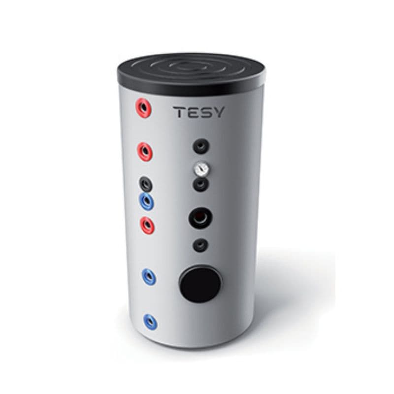 Бойлер TESY EV 10/7 S2 300 65, 300л., стоящ, 2 серпентини
